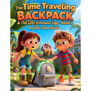 Studio, Epic Tales The Time Traveling Backpack & The Lost Dinosaur Egg – Book 1: A Time-Jumping Adventure with Mia, Max & a Baby Triceratops Studio, Epic Tales The Time Traveling Backpack & The Lost Dinosaur Egg – Book 1: A Time-Jumping Adventure with Mia, Max & a Baby Triceratops