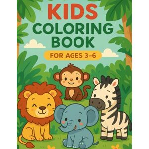 Hela, Mr Ravi Kumar Jungle Friends Coloring Book for Kids Ages 3–6 Hela, Mr Ravi Kumar Jungle Friends Coloring Book for Kids Ages 3–6