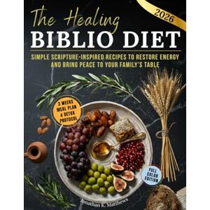 Matthews, Jonathan K. The Healing Biblio Diet: The Confirmed Ancient Blueprint for Weight Loss, Stress Relief, and Longevity Matthews, Jonathan K. The Healing Biblio Diet: The Confirmed Ancient Blueprint for Weight Loss, Stress Relief, and Longevity