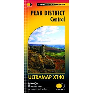 Harvey Maps Peak District Central Ultramap (Ultramap XT40) Harvey Maps Peak District Central Ultramap (Ultramap XT40)