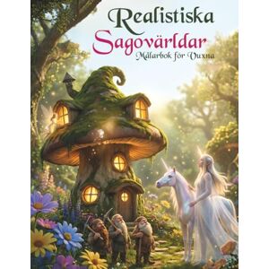 Bleyck, Liam Realistiska sagovärldar-Målarbok för Vuxna: En kreativ 3D-målarbok med magiska djur, feer och enhörningar – den perfekta presenten för fantasyälskare ... kreativ avkoppling och stressreducering. Bleyck, Liam Realistiska sagovärldar-Målarbok för Vuxna: En kreativ 3D-målarbok med magiska djur, feer och enhörningar – den perfekta presenten för fantasyälskare ... kreativ avkoppling och stressreducering.