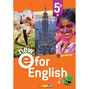 Herment, Mélanie NEW E For English Anglais 5e Ed. 2022 Livre élève Herment, Mélanie NEW E For English Anglais 5e Ed. 2022 Livre élève