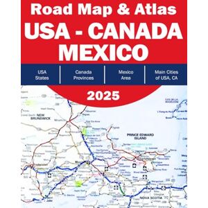 Ecomaizing Books Road Map Canada USA Mexico North America Road Map 2025 Road Atlas North America 2026 Road Map Canada Ecomaizing Books Road Map Canada USA Mexico North America Road Map 2025 Road Atlas North America 2026 Road Map Canada