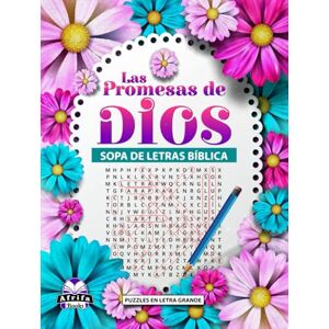 Manu, Edward Afrifa Las promesas de Dios Sopa de letras bíblica: Puzzles en letra grande con versículos de las Escrituras para inspirarse y animarse (Libros de pasatiempos con versículos de las Escrituras) Manu, Edward Afrifa Las promesas de Dios Sopa de letras bíblica: Puzzles en letra grande con versículos de las Escrituras para inspirarse y animarse (Libros de pasatiempos con versículos de las Escrituras)