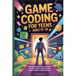 Sparkworth, Joren Game Coding for Teens Ages 13-19: Learn Programming Basics and Create Playable Projects Through Clear Lessons Beginners Understand Easily Sparkworth, Joren Game Coding for Teens Ages 13-19: Learn Programming Basics and Create Playable Projects Through Clear Lessons Beginners Understand Easily