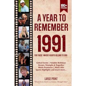 Zones, Wisdom A Year To Remember 1991 History Book: A Nostalgic Tribute for the Radio Babies with Heartfelt Memories of 1991 – An Ideal Gift for Birthdays, Anniversaries, and Special Occasions Zones, Wisdom A Year To Remember 1991 History Book: A Nostalgic Tribute for the Radio Babies with Heartfelt Memories of 1991 – An Ideal Gift for Birthdays, Anniversaries, and Special Occasions