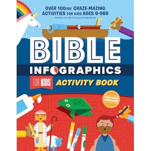 Harvest House Publishers Bible Infographics for Kids Activity Book: Over 100-ish Craze-Mazing Activities for Kids Ages 9 to 969 Harvest House Publishers Bible Infographics for Kids Activity Book: Over 100-ish Craze-Mazing Activities for Kids Ages 9 to 969