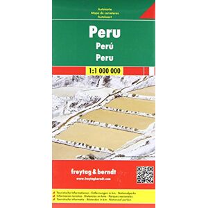Freytag & Berndt Peru f&b r/v (+r) 1/1M: Wegenkaart 1:1 000 000 Freytag & Berndt Peru f&b r/v (+r) 1/1M: Wegenkaart 1:1 000 000