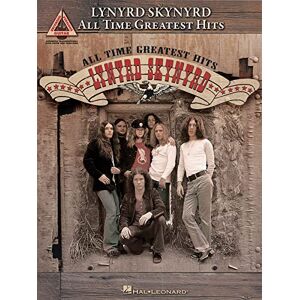 Lynyrd Skynyrd – All Time Greatest Hits – Guitar Recorded Versions Note-for-Note Guitar TAB 14 Songs Including Free Bird, Sweet Home Alabama, Simple Man and More Hal Leonard Sheet Music Songbook Lynyrd Skynyrd – All Time Greatest Hits – Guitar Recorded Versions Note-for-Note Guitar TAB 14 Songs Including Free Bird, Sweet Home Alabama, Simple Man and More Hal Leonard Sheet Music Songbook
