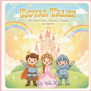 Murugan, Velu Royal Tales – Be a Brave Prince, Princess, or Knight on a Quest!: A Magical Adventure of Courage and Friendship for Ages 3–5 Murugan, Velu Royal Tales – Be a Brave Prince, Princess, or Knight on a Quest!: A Magical Adventure of Courage and Friendship for Ages 3–5