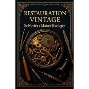 Dumont, Henri RESTAURATION VINTAGE : DE NOVICE À MAÎTRE HORLOGER: Le Guide Complet pour Redonner Vie à Vos Montres Anciennes Sans Formation Professionnelle Dumont, Henri RESTAURATION VINTAGE : DE NOVICE À MAÎTRE HORLOGER: Le Guide Complet pour Redonner Vie à Vos Montres Anciennes Sans Formation Professionnelle