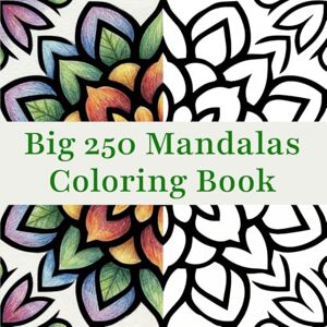 Wilde, Grayson The Big 250 Mandalas Coloring Book: Mindfulness Patterns and Creative Fun for the Whole Family (Stress Relief and Relaxation Mandalas Coloring Book) Wilde, Grayson The Big 250 Mandalas Coloring Book: Mindfulness Patterns and Creative Fun for the Whole Family (Stress Relief and Relaxation Mandalas Coloring Book)