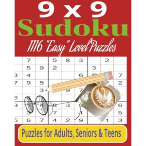 Ngen, Edward Sudoku 1116 Puzzle: Sudoku Puzzles with Easy to Read Print, 1116 Puzzles (Easy Level Only) with solutions given ,Suitable for Adults, Seniors and ... for Vocations, Holidays and Relaxation Ngen, Edward Sudoku 1116 Puzzle: Sudoku Puzzles with Easy to Read Print, 1116 Puzzles (Easy Level Only) with solutions given ,Suitable for Adults, Seniors and ... for Vocations, Holidays and Relaxation