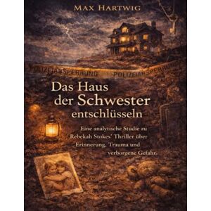 Hartwig, Max Das Haus der Schwester entschlüsseln: Eine analytische Studie zu Rebekah Stokes Thriller über Erinnerung, Trauma und verborgene Gefahr Hartwig, Max Das Haus der Schwester entschlüsseln: Eine analytische Studie zu Rebekah Stokes Thriller über Erinnerung, Trauma und verborgene Gefahr