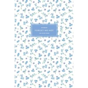 Studio, Numèrie Forget-Me-Not Notebook: 6 x 9 inch Lined Journal, 160 Pages, College Ruled, Diary, Flowers, Blue Floral Design, Matte Cover Studio, Numèrie Forget-Me-Not Notebook: 6 x 9 inch Lined Journal, 160 Pages, College Ruled, Diary, Flowers, Blue Floral Design, Matte Cover