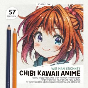 Editions, Posterlike Wie man Anime Chibi Kawaii Zeichnet: Lerne, Süße und Kawaii Chibi-Figuren zu Kolorieren mit Buntstiften, Volumen und Hell-Dunkel. 57 Künstlerische ... Anime: Künstlerische Zeichenübungen) Editions, Posterlike Wie man Anime Chibi Kawaii Zeichnet: Lerne, Süße und Kawaii Chibi-Figuren zu Kolorieren mit Buntstiften, Volumen und Hell-Dunkel. 57 Künstlerische ... Anime: Künstlerische Zeichenübungen)