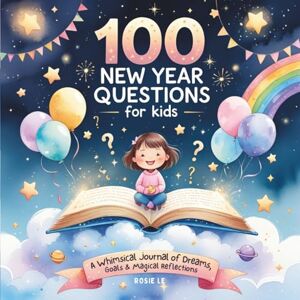 Le, Rosie 100 New Year Questions for Kids: A Fun Journal of Reflections, Goals, Dreams & Positive New Year Prompts. A Whimsical Question Book to Inspire ... Ages 4–12 (Why Questions for Curious Kids) Le, Rosie 100 New Year Questions for Kids: A Fun Journal of Reflections, Goals, Dreams & Positive New Year Prompts. A Whimsical Question Book to Inspire ... Ages 4–12 (Why Questions for Curious Kids)