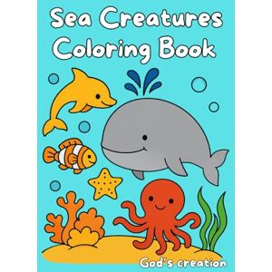 Holloway, Ricardo L Sea Creatures Coloring Book: God’s Creation Coloring Series – Volume 3 For Kids Ages 4–8 30 Fun and Easy Coloring Pages Featuring the Beautiful ... Waves (God's Creation Coloring Book Series) Holloway, Ricardo L Sea Creatures Coloring Book: God’s Creation Coloring Series – Volume 3 For Kids Ages 4–8 30 Fun and Easy Coloring Pages Featuring the Beautiful ... Waves (God's Creation Coloring Book Series)