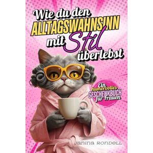 Rondell, Janina Wie du den Alltagswahnsinn mit Stil überlebst: Ein humorvolles Geschenk für alle Frauen, die sich selbst (und das Leben) nicht zu ernst nehmen Rondell, Janina Wie du den Alltagswahnsinn mit Stil überlebst: Ein humorvolles Geschenk für alle Frauen, die sich selbst (und das Leben) nicht zu ernst nehmen