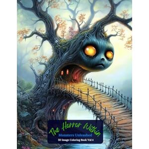 Publishing, Oley The Horror Within: Monsters Unleashed Coloring Book Vol 4 Publishing, Oley The Horror Within: Monsters Unleashed Coloring Book Vol 4