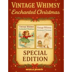 Brandão, Michelle Magali de Oliveira Vintage Whimsy – Enchanted Christmas: Special Edition Coloring Book with Nostalgic Holiday Charm Brandão, Michelle Magali de Oliveira Vintage Whimsy – Enchanted Christmas: Special Edition Coloring Book with Nostalgic Holiday Charm