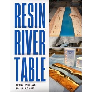 Fulda Press, Xavier Resin River Table Masterclass: Design, Pour, and Polish Like a Pro Fulda Press, Xavier Resin River Table Masterclass: Design, Pour, and Polish Like a Pro