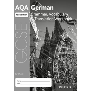 Riddell, David AQA GCSE German Foundation Grammar, Vocabulary & Translation Workbook (Pack of 8): Get Revision with Results Riddell, David AQA GCSE German Foundation Grammar, Vocabulary & Translation Workbook (Pack of 8): Get Revision with Results