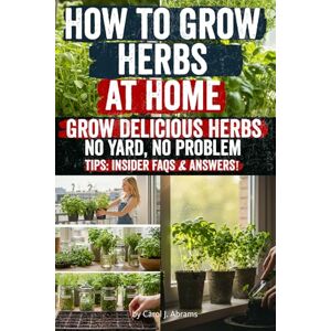 Abrams, Carol J How to Grow Herbs at Home: Discover Step-by-Step Secrets to Herb Gardening Success—Grow Fresh Culinary & Medicinal Herbs Indoors or Outdoors, Even in Small Spaces, and Harvest Flavor Year-Round! Abrams, Carol J How to Grow Herbs at Home: Discover Step-by-Step Secrets to Herb Gardening Success—Grow Fresh Culinary & Medicinal Herbs Indoors or Outdoors, Even in Small Spaces, and Harvest Flavor Year-Round!