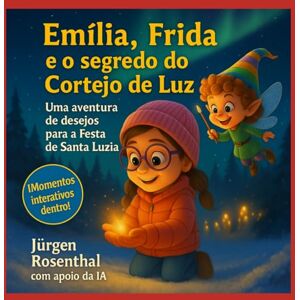 Rosenthal, Jürgen Emília, Frida e o segredo do Cortejo de Luz – Uma aventura de desejos para a Festa de Santa Luzia Rosenthal, Jürgen Emília, Frida e o segredo do Cortejo de Luz – Uma aventura de desejos para a Festa de Santa Luzia