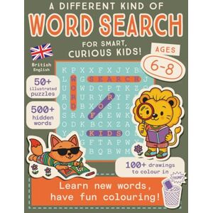 Martellucci, Elisa Word Search Colouring Book for Kids Ages 6–8: 100 pages of quality screen-free activities! Martellucci, Elisa Word Search Colouring Book for Kids Ages 6–8: 100 pages of quality screen-free activities!