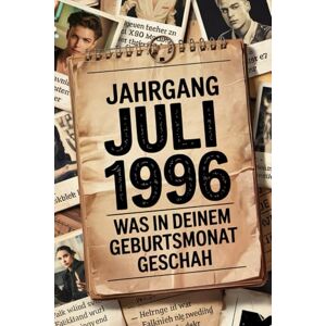 Jonns, Ludwig Jahrgang Juli 1996: Was in deinem Geburtsmonat geschah: Ein besonderes Geschenk für alle, die im Juli 1996 geboren wurden – Die wichtigsten Ereignisse aus deinem ersten Lebensmonat Jonns, Ludwig Jahrgang Juli 1996: Was in deinem Geburtsmonat geschah: Ein besonderes Geschenk für alle, die im Juli 1996 geboren wurden – Die wichtigsten Ereignisse aus deinem ersten Lebensmonat