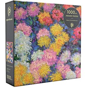 Paperblanks Monet’s Chrysanthemums 1000 Piece Jigsaw Puzzle: 1000 Pieces Paperblanks Monet’s Chrysanthemums 1000 Piece Jigsaw Puzzle: 1000 Pieces