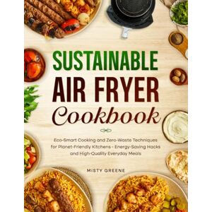 Greene, Misty Sustainable Air Fryer Cookbook: Eco-Smart Cooking and Zero-Waste Techniques for Planet-Friendly Kitchens Energy-Saving Hacks and High-Quality Everyday Meals. (The Ultimate Air Fryer Series) Greene, Misty Sustainable Air Fryer Cookbook: Eco-Smart Cooking and Zero-Waste Techniques for Planet-Friendly Kitchens Energy-Saving Hacks and High-Quality Everyday Meals. (The Ultimate Air Fryer Series)