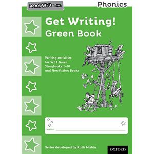 Miskin, Ruth Read Write Inc. Phonics: Get Writing! Green Book Pack of 10 Miskin, Ruth Read Write Inc. Phonics: Get Writing! Green Book Pack of 10