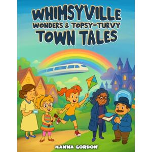 Gordon, Hanna Whimsyville Wonders and Topsy-Turvy Tales: A STEM & SEL Fantasy Adventure Book for Kids Ages 6–10 Featuring Smart Towns, Curious Inventions, and Magical Characters Gordon, Hanna Whimsyville Wonders and Topsy-Turvy Tales: A STEM & SEL Fantasy Adventure Book for Kids Ages 6–10 Featuring Smart Towns, Curious Inventions, and Magical Characters