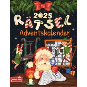 Rätsel Werft Rätsel Adventskalender 2025: 24 Tage festlicher Rätselspaß für Erwachsene mit 72 Rätseln in großer Schrift Inkl. Sudoku, Kreuzwort- & Wortsuchrätseln Rätsel Werft Rätsel Adventskalender 2025: 24 Tage festlicher Rätselspaß für Erwachsene mit 72 Rätseln in großer Schrift Inkl. Sudoku, Kreuzwort- & Wortsuchrätseln