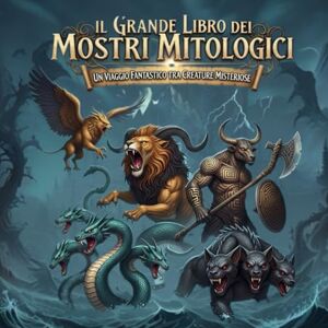 Bianchi, Luisa ll Grande Libro dei Mostri Mitologici. Un Viaggio Fantastico tra Creature Misteriose: Storie e Illustrazioni di Draghi, Minotauri, Arpie e Altri Mostri Leggendari Bianchi, Luisa ll Grande Libro dei Mostri Mitologici. Un Viaggio Fantastico tra Creature Misteriose: Storie e Illustrazioni di Draghi, Minotauri, Arpie e Altri Mostri Leggendari