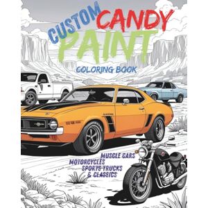 Creative Labs Custom Candy Paint Coloring Book Creative Labs Custom Candy Paint Coloring Book
