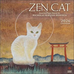 Kirsten-Honshin, Nicholas Zen Cat 2026 Wall Calendar: Paintings and Poetry by Nicholas Kirsten-Honshin Kirsten-Honshin, Nicholas Zen Cat 2026 Wall Calendar: Paintings and Poetry by Nicholas Kirsten-Honshin