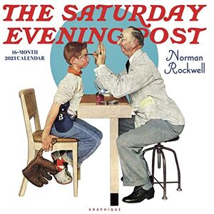 Graphique Saturday Evening Post 2023 12 x 24 Inch Monthly Square Wall Calendar de France Illustrator American Life Graphique Saturday Evening Post 2023 12 x 24 Inch Monthly Square Wall Calendar de France Illustrator American Life