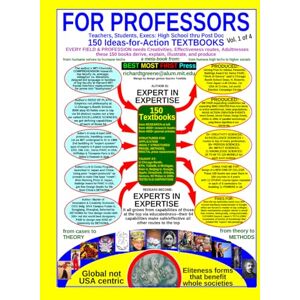 Greene Ph.D., Richard Tabor FOR PROFESSORS Teachers, Students, Execs: High School thru Post-Doc; 150 Ideas-to-Action TEXTBOOKS on 22 new KINDS of Science: Vol. 1 of 4 Excellence ... Creativity Sciences--3 of the 22 total Greene Ph.D., Richard Tabor FOR PROFESSORS Teachers, Students, Execs: High School thru Post-Doc; 150 Ideas-to-Action TEXTBOOKS on 22 new KINDS of Science: Vol. 1 of 4 Excellence ... Creativity Sciences--3 of the 22 total