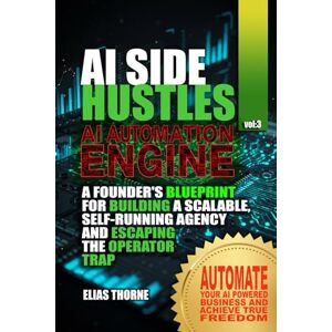 Thorne, Elias AI Side Hustles The Automation Engine: A Founder's Blueprint For Building A Scalable Self-Running Agency and Escaping The Operator Trap: Automate ... To Make Money and Achieve Finacial Freedom) Thorne, Elias AI Side Hustles The Automation Engine: A Founder's Blueprint For Building A Scalable Self-Running Agency and Escaping The Operator Trap: Automate ... To Make Money and Achieve Finacial Freedom)