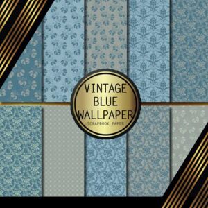 Palomino, Peyton Scrapbook Paper: Vintage Blue Wallpaper: Double Sided Craft Paper For Card Making, Origami & DIY Projects Decorative Scrapbooking Paper Pad Palomino, Peyton Scrapbook Paper: Vintage Blue Wallpaper: Double Sided Craft Paper For Card Making, Origami & DIY Projects Decorative Scrapbooking Paper Pad