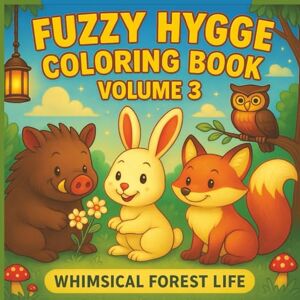 Scribble, JD Fuzzy Hygge Coloring Book Volume 3: Whimsical Hygge Animals Bold & Easy Pages for Relaxation (Cozy & Fuzzy Hygge Coloring Collection) Scribble, JD Fuzzy Hygge Coloring Book Volume 3: Whimsical Hygge Animals Bold & Easy Pages for Relaxation (Cozy & Fuzzy Hygge Coloring Collection)