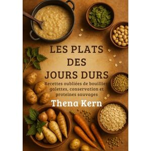 Kern, Thena Les Plats des Jours Durs: Recettes oubliées de bouillies, galettes, conservation et protéines sauvages Kern, Thena Les Plats des Jours Durs: Recettes oubliées de bouillies, galettes, conservation et protéines sauvages
