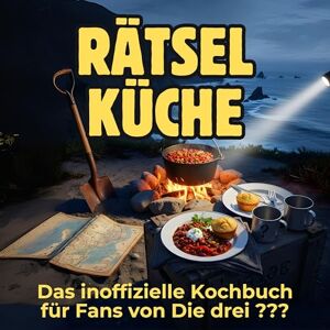 Schmid, Jonah Rätsel-Küche: Das inoffizielle Kochbuch für Fans von Die drei ??? 40 Rezepte für jedes Kochlevel: schnell, lecker, einfach Schmid, Jonah Rätsel-Küche: Das inoffizielle Kochbuch für Fans von Die drei ??? 40 Rezepte für jedes Kochlevel: schnell, lecker, einfach