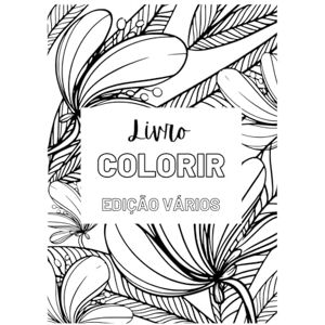 Silva Livro de Colorir em inglês: Edição vários Silva Livro de Colorir em inglês: Edição vários