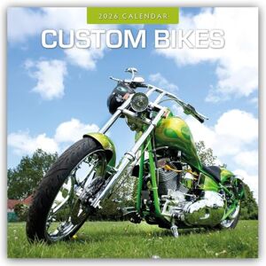 Red Robin Custom Bikes 2026 Square Wall Calendar Red Robin Custom Bikes 2026 Square Wall Calendar