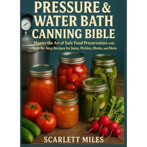 MILES, SCARLETT PRESSURE AND WATER BATH CANNING BIBLE: Master the Art of Safe Food Preservation with Step-by-Step Recipes for Jams, Pickles, Meats, and More MILES, SCARLETT PRESSURE AND WATER BATH CANNING BIBLE: Master the Art of Safe Food Preservation with Step-by-Step Recipes for Jams, Pickles, Meats, and More
