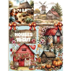 Ephemera, Paperback Ephemera Houses Vintage Collage Pages for Art Journaling To Cut Outs: 130+ Ephemera Elements and Houses & Sceneries , Glue and Craft for Cardmaking, Mixed Media & Scrapbook Ephemera, Paperback Ephemera Houses Vintage Collage Pages for Art Journaling To Cut Outs: 130+ Ephemera Elements and Houses & Sceneries , Glue and Craft for Cardmaking, Mixed Media & Scrapbook